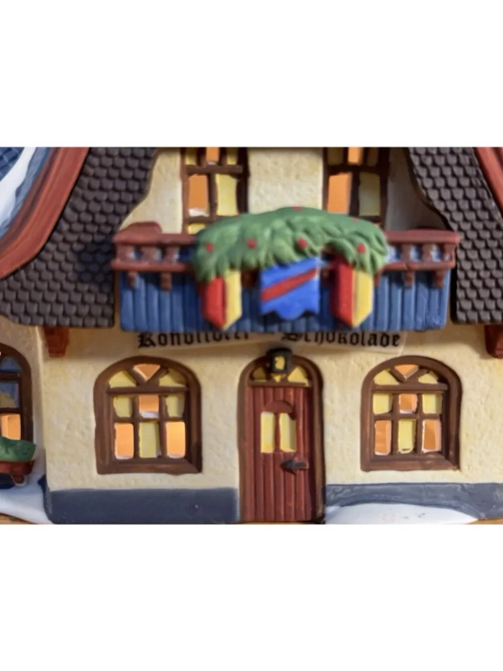 Dept 56 Alpine Village 1994 Bakery And Chocolate Shop 5614-6 Christmas Village